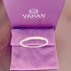 Vahan Alwand Vahan 14k Gold and Sterling Silver Bracelet